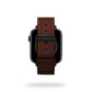 Correa Apple Watch - Piel de Nopal / Café Marrón