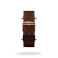 Correa Apple Watch - Piel de Nopal / Café Marrón