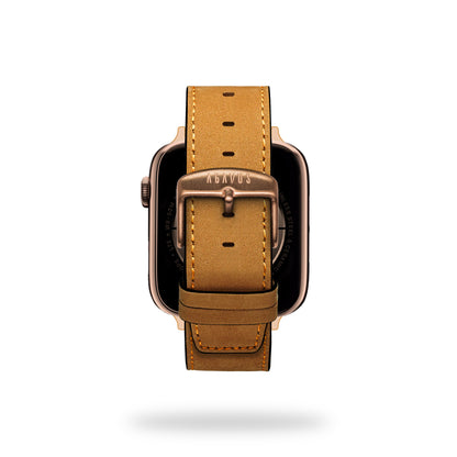 Correa Apple Watch - Piel de Nopal / Café Camel