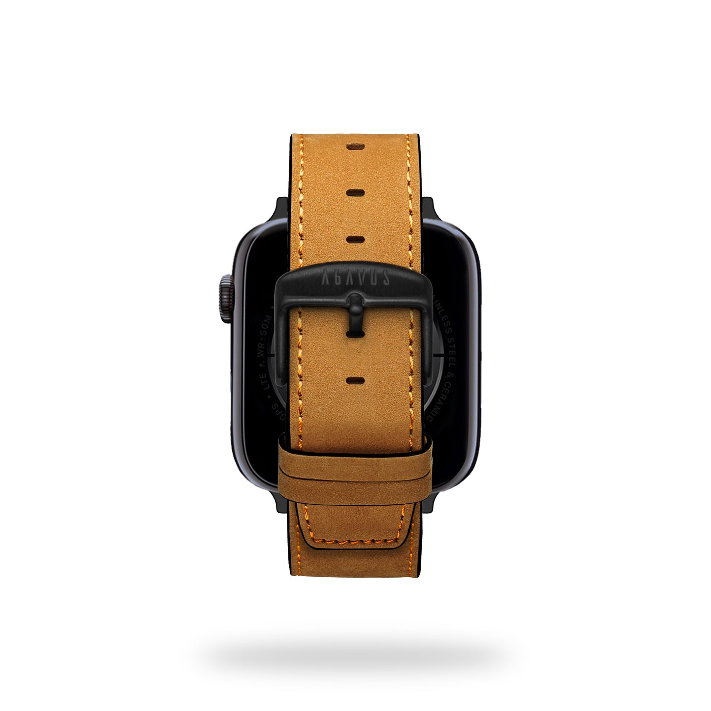 Correa Apple Watch - Piel de Nopal / Café Camel