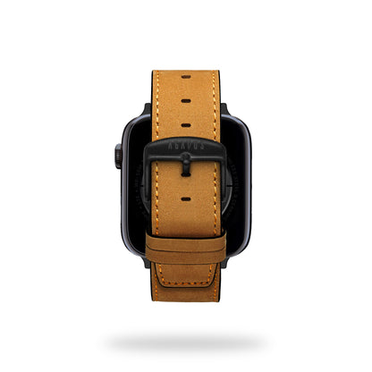 Correa Apple Watch - Piel de Nopal / Café Camel