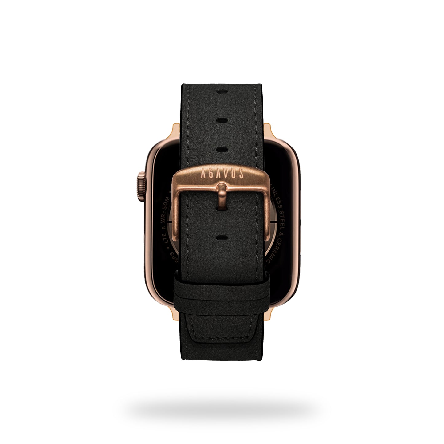 Correa Apple Watch - Piel de Nopal / Negro