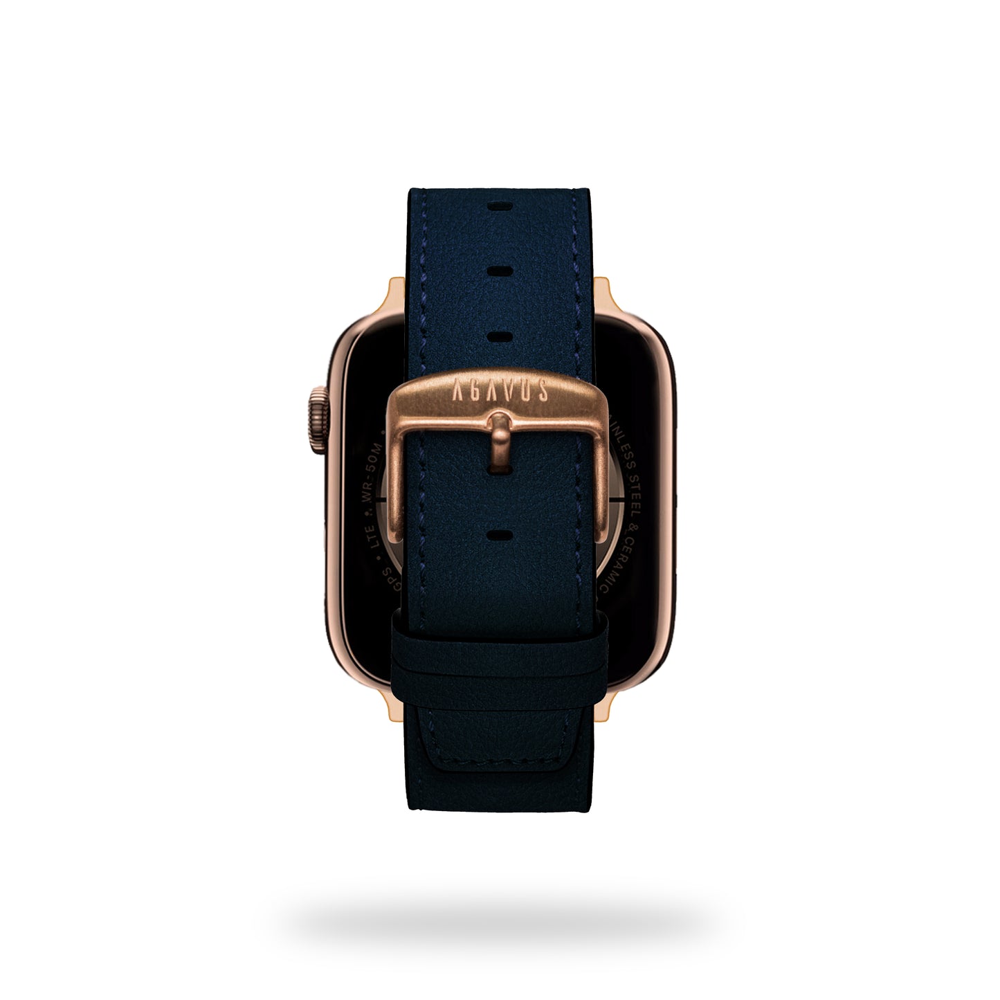 Correa Apple Watch - Piel de Nopal / Azul Medianoche