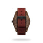The Classic 44mm Walnut - Leather