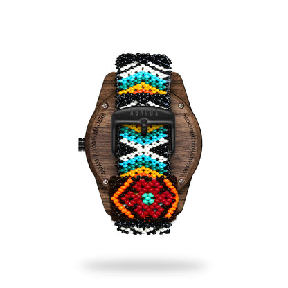 Classic Line 44mm Walnut - Wixárika Art