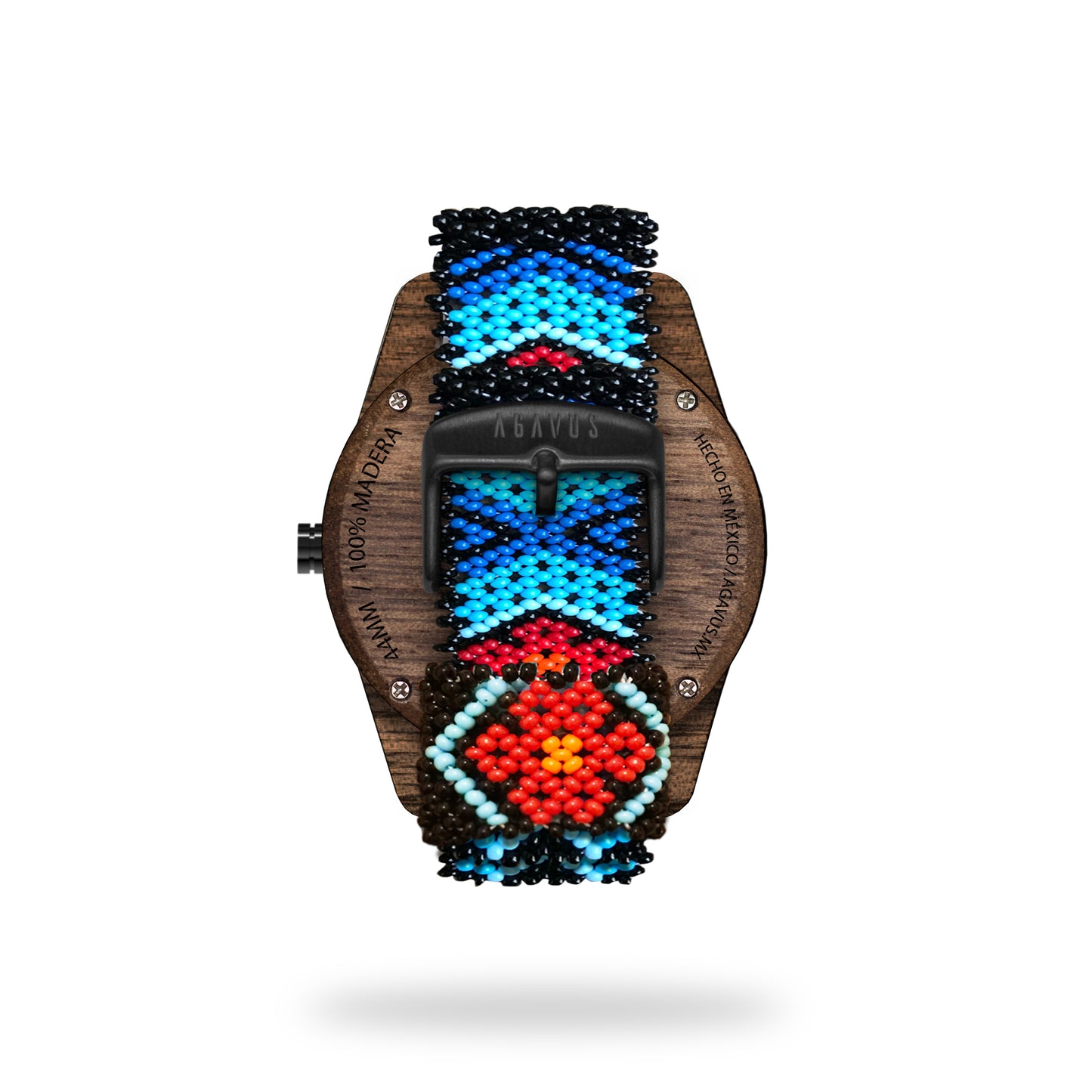 Classic Line 44mm Walnut - Wixárika Art