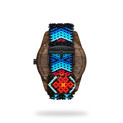 Classic Line 44mm Walnut - Wixárika Art