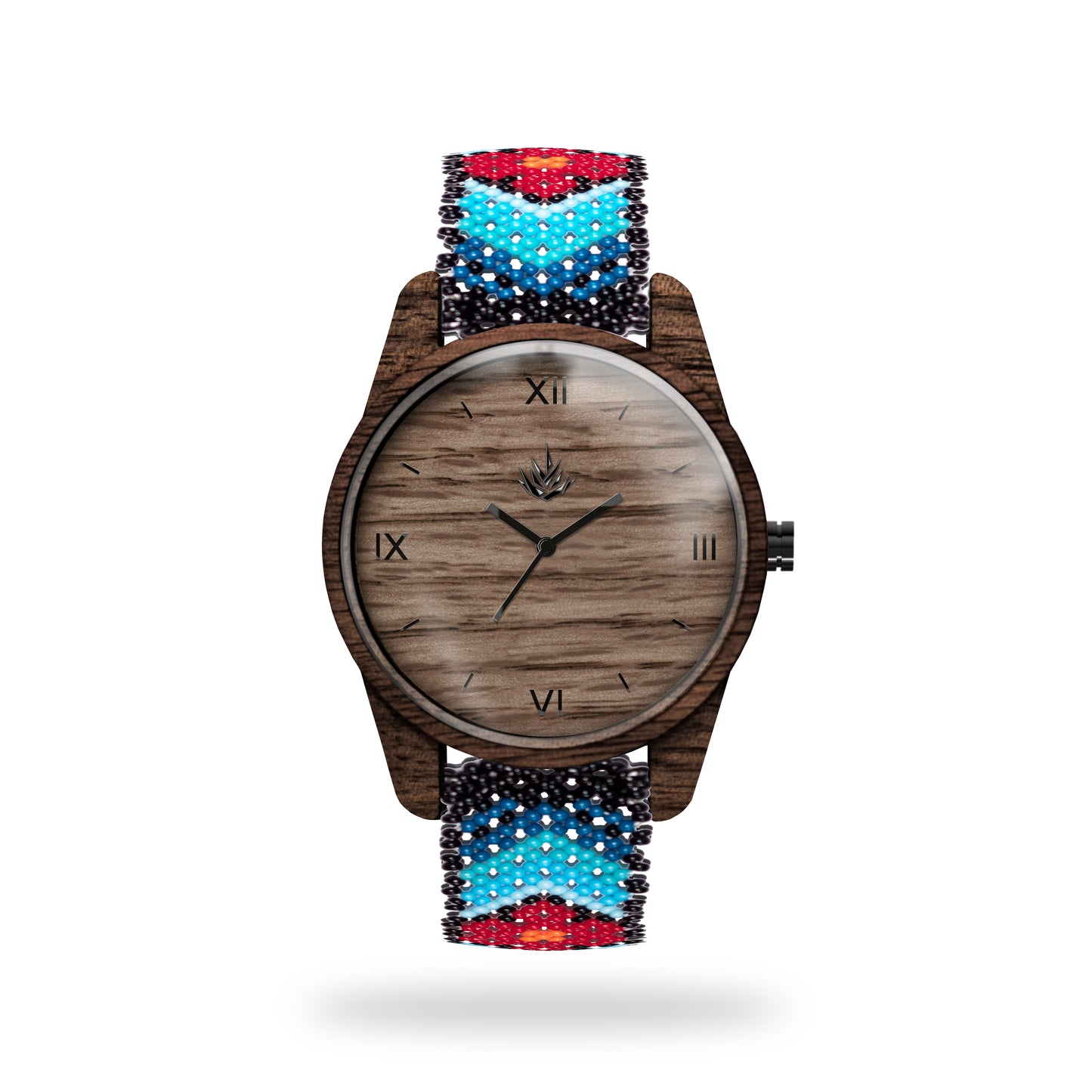 Classic Line 44mm Walnut - Wixárika Art