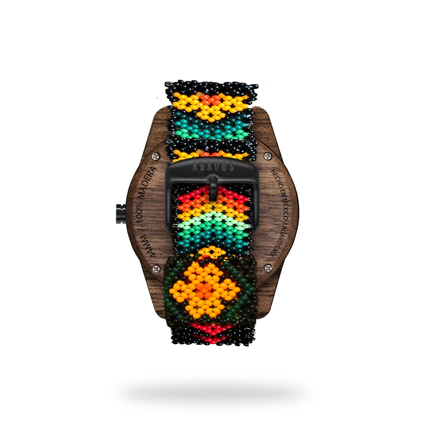 Classic Line 44mm Walnut - Wixárika Art