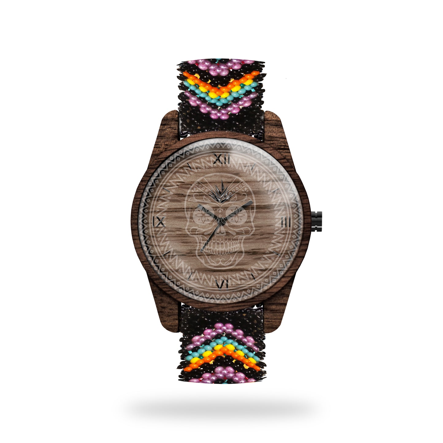 Línea Clásica 44mm Nogal - Edición Limitada Día de Muertos - 17 / 50