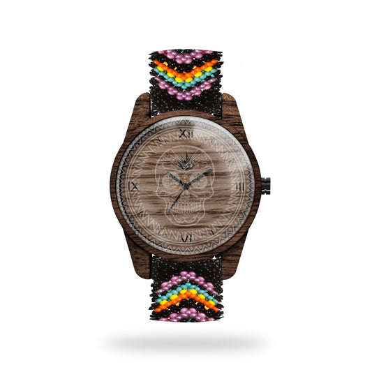Classic Line 44mm Walnut - Limited Edition Day of the Dead - 17 / 50 