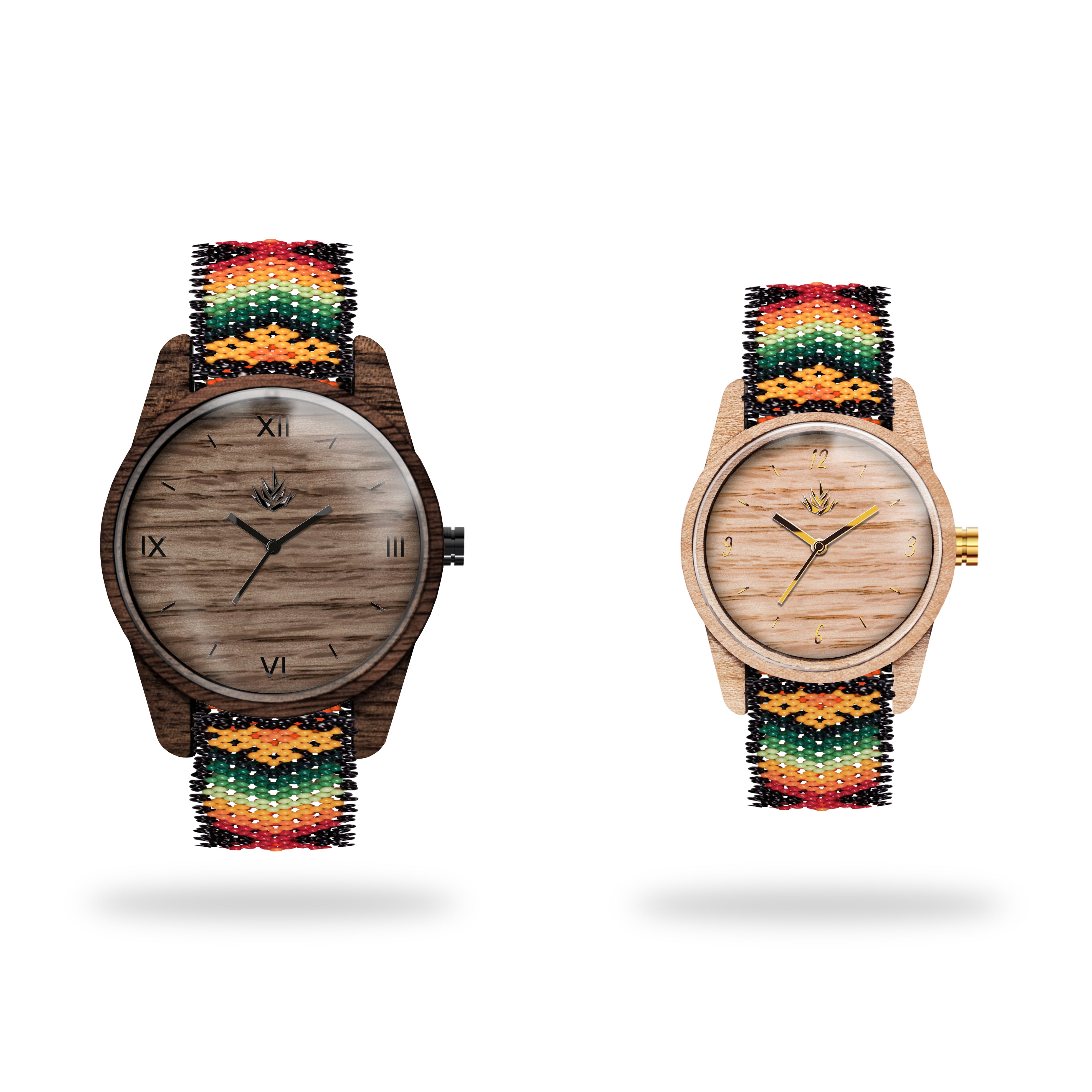 Agavus Relojes de madera personalizados Relojes para pareja