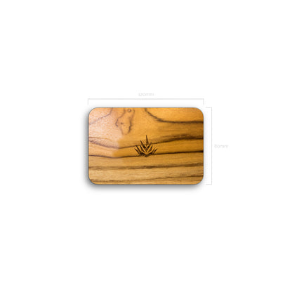 Triangular bracelet / Walnut