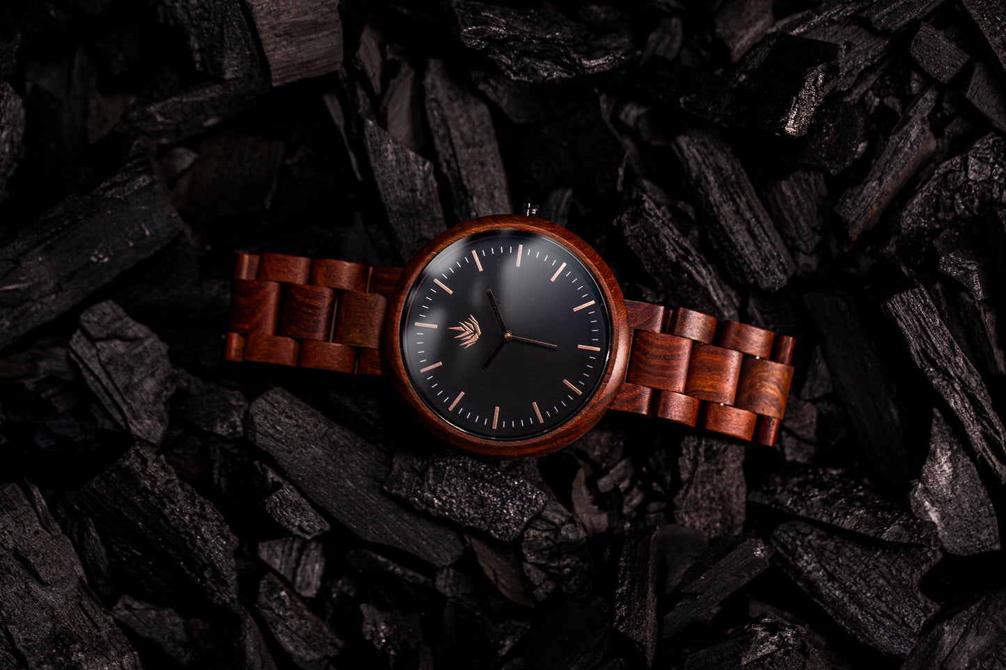 Special Edition Line 44mm - Red Sandalwood / Rose Gold / Black 