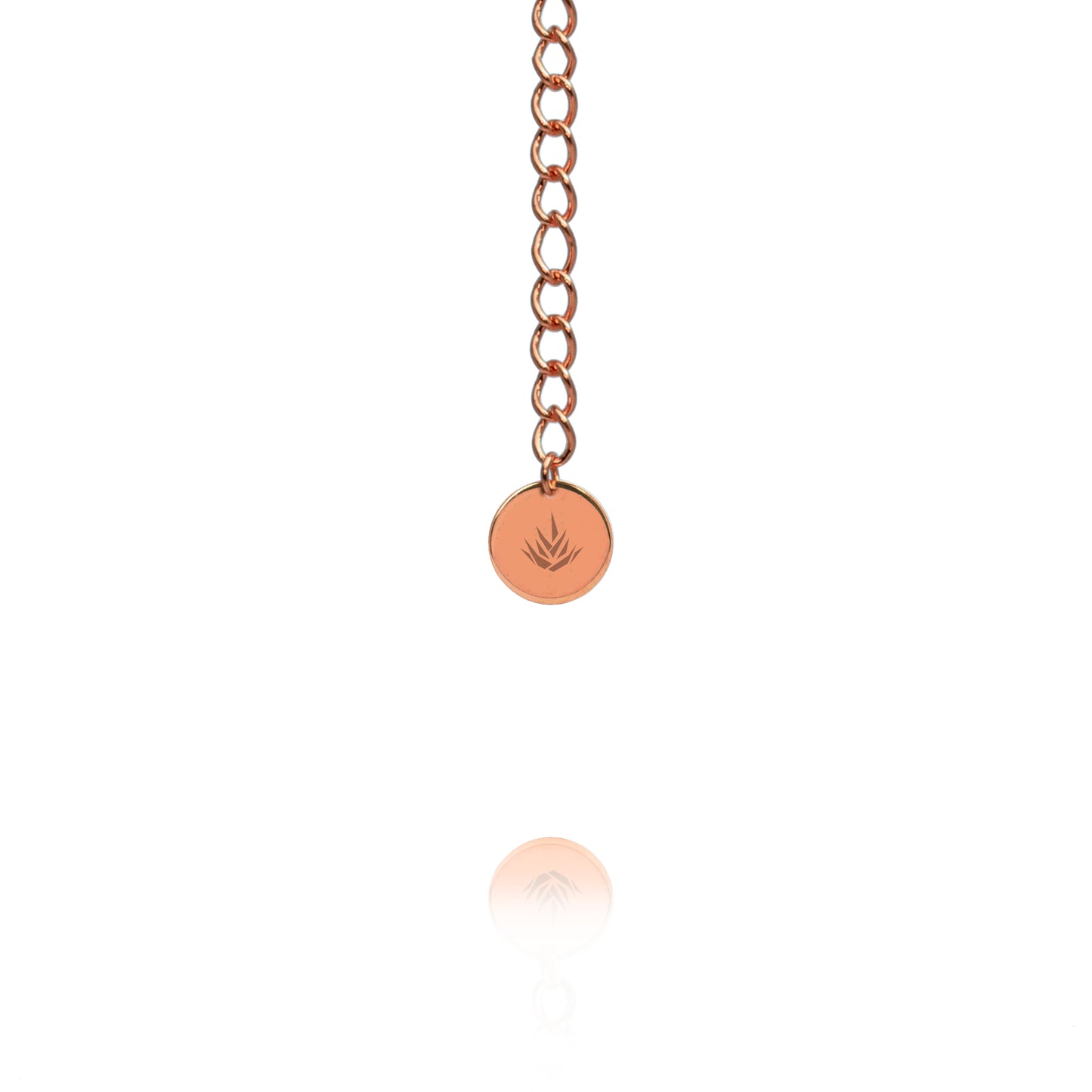 Triangle necklace / Walnut