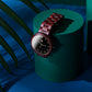 Línea Edición Especial 44mm - Sándalo rojo / Oro Rosa / Negro