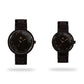 Pareja de Agavus Edición especial 37mm y 44mm Ébano / Bronce