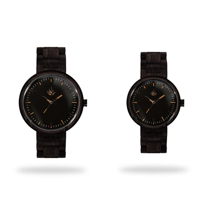 Agavus Pair Special Edition 37mm and 44mm Ebony / Bronze 