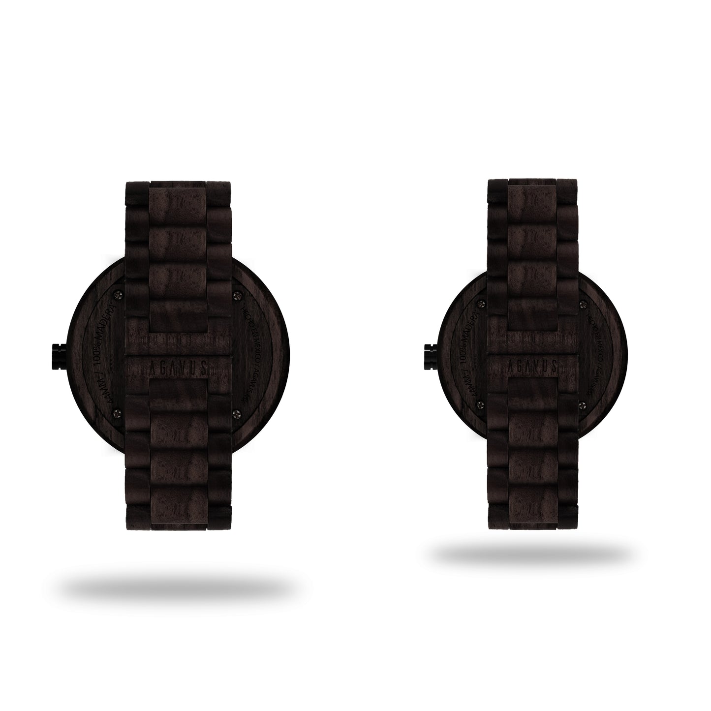 Agavus Pair Special Edition 37mm and 44mm Ebony / Bronze 