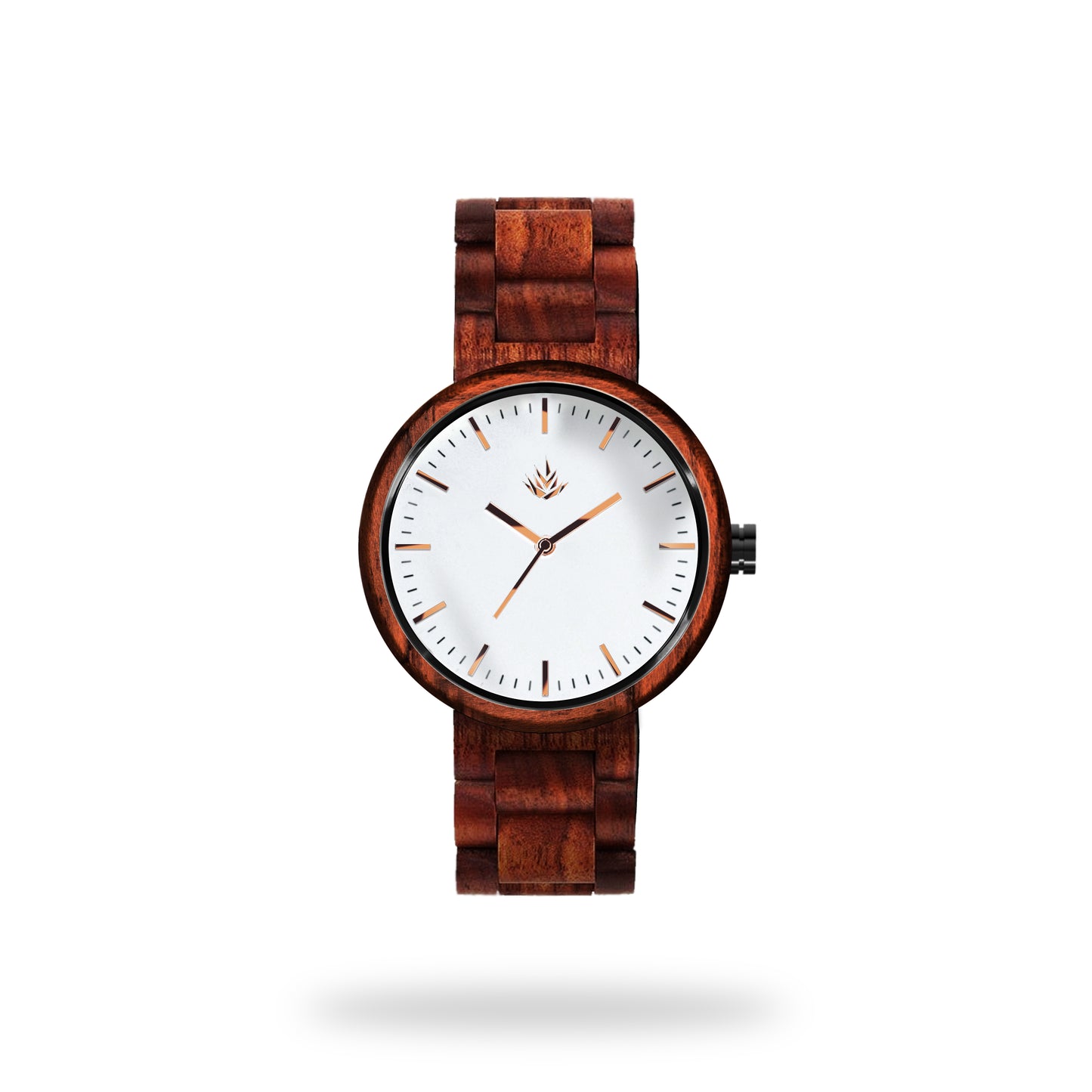 Special Edition Line 37mm - Red Sandalwood / Rose Gold / White 