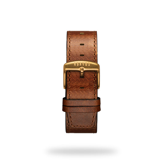 Leather Strap - Brown Camel