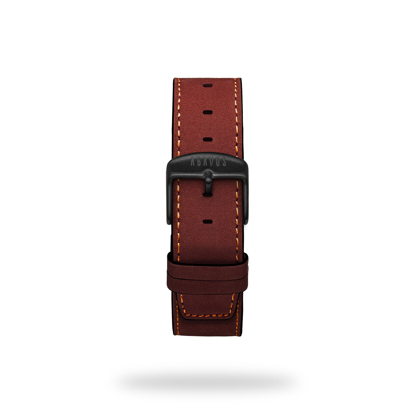 Vegan Nopal Leather Strap - Coffee Brown