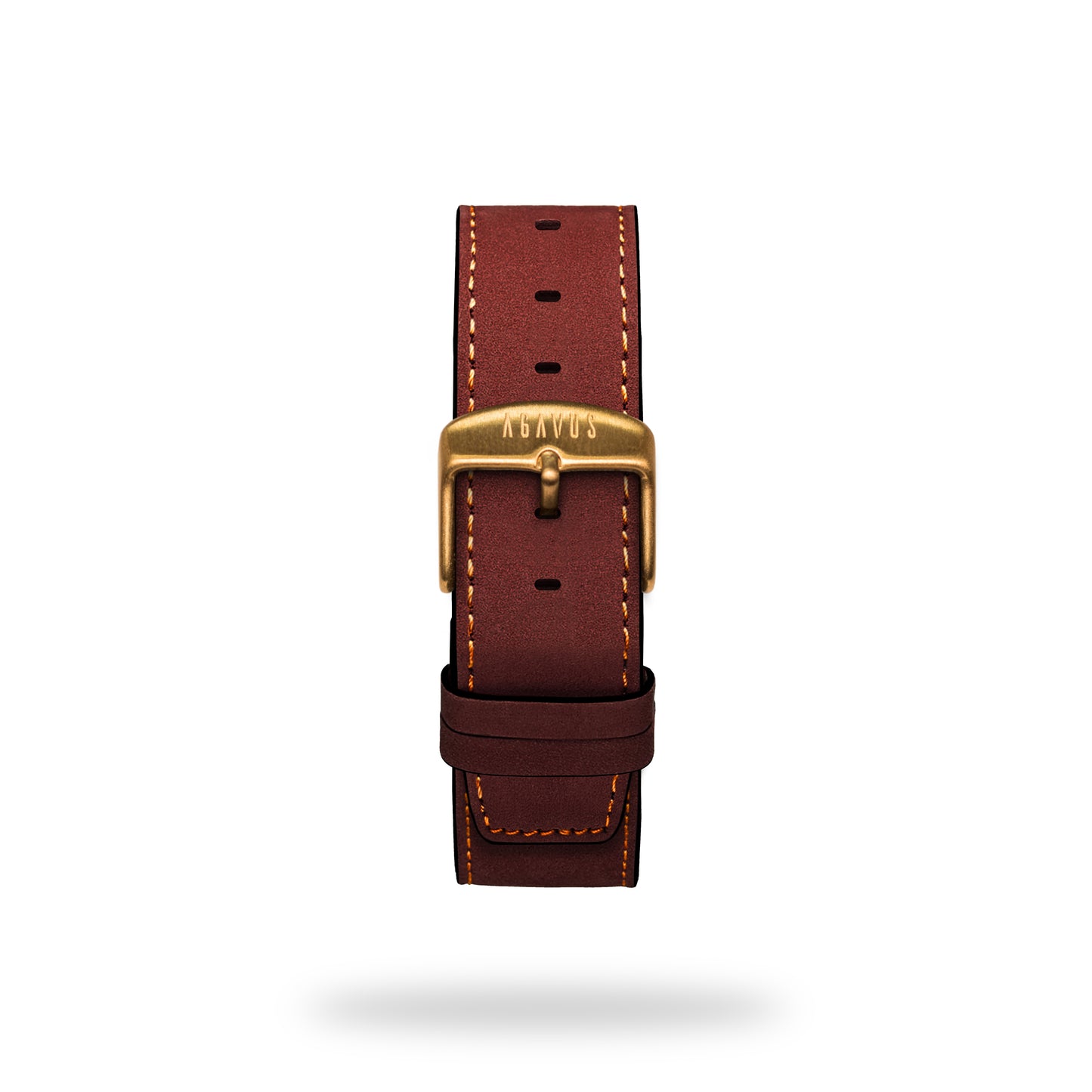 Vegan Nopal Leather Strap - Coffee Brown