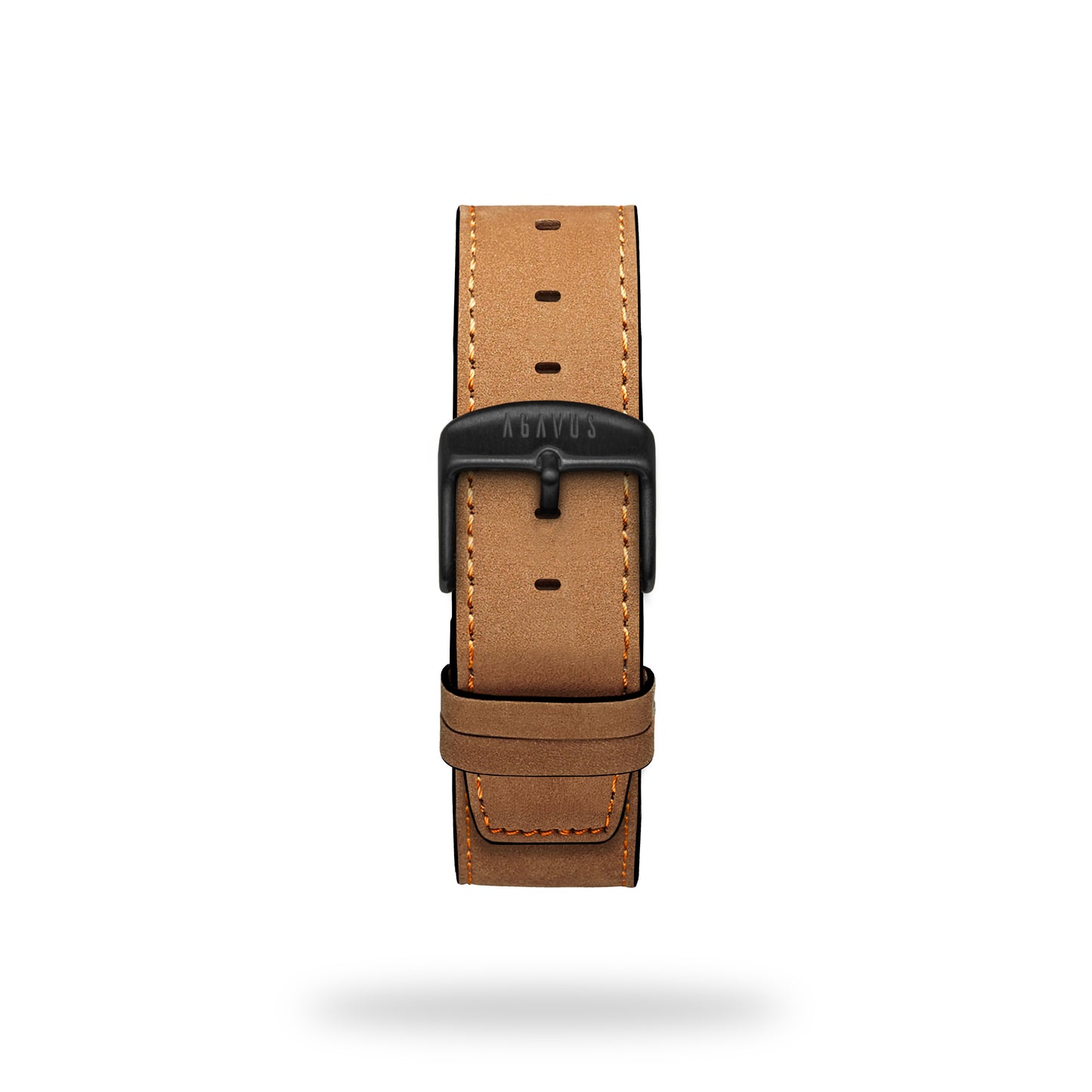 Vegan Nopal Leather Strap - Brown Camel