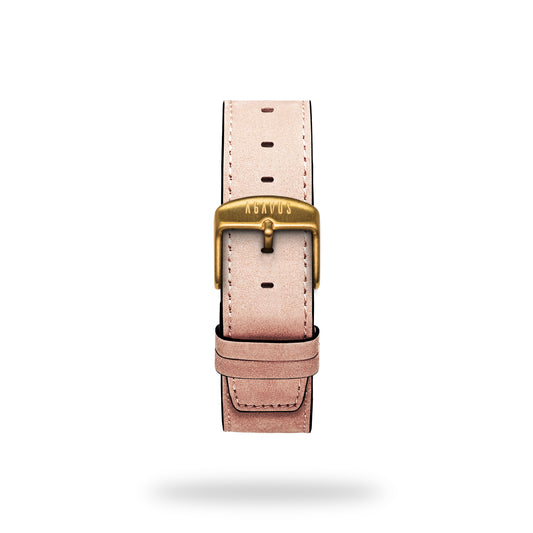 Leather Strap - Coral