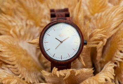 Special Edition Line 44mm - Red Sandalwood / Rose Gold / White 