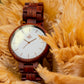 Pair of Agavus Special Edition 37mm and 44mm Red Sandalwood Rose Gold / White 