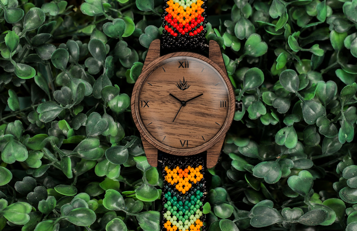 Classic Line 44mm Walnut - Wixárika Art